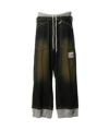 ＜MAISON MIHARAYASUHIRO＞SWEAT COMBINED DENIM PANTS