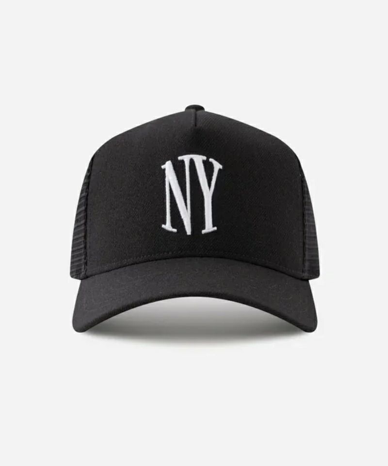 STAMPD Product Page - Cherub Structured Trucker Hat - White-Stone