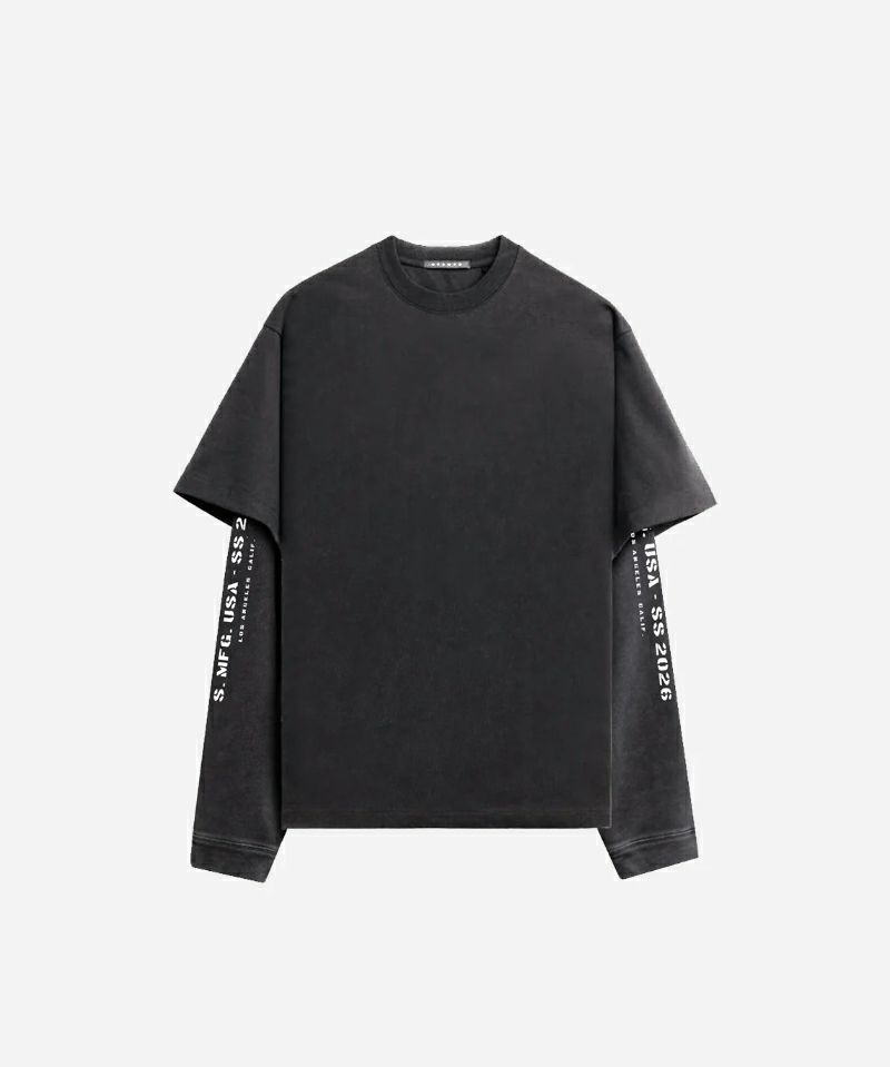 ＜STAMPD＞S26 Double Layered Longsleeve