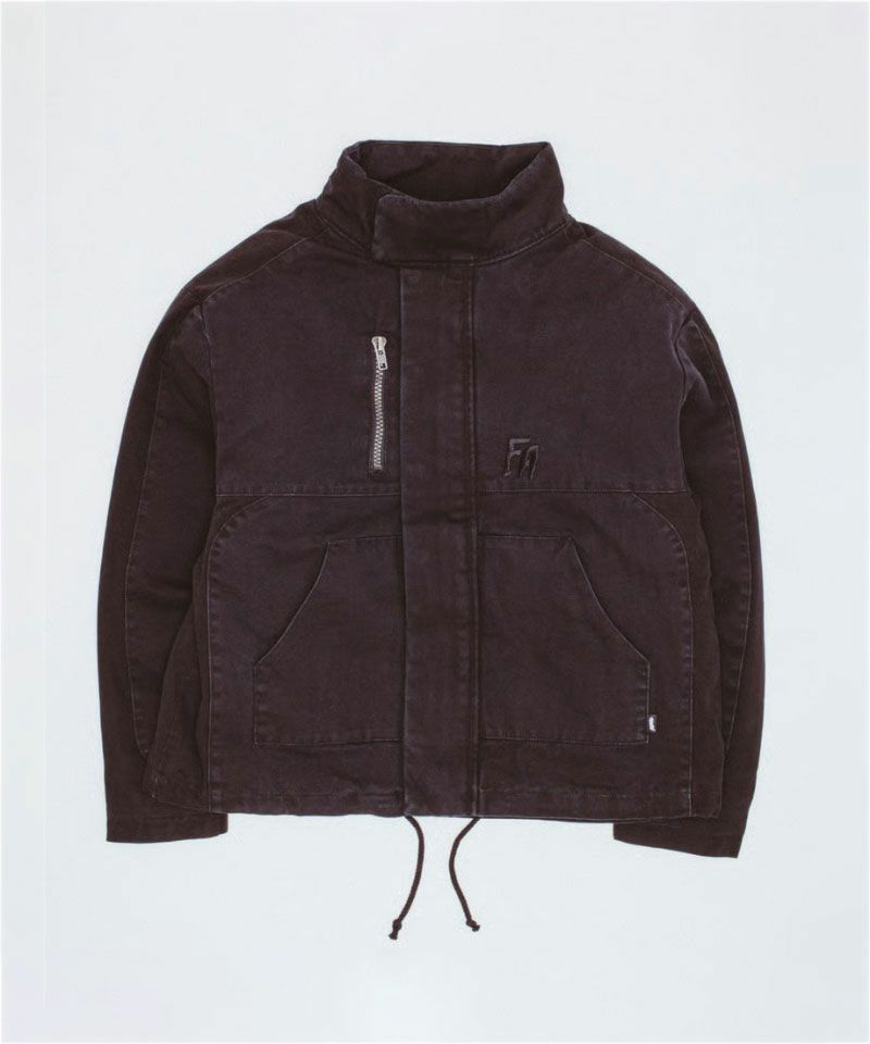 ＜Fucking Awesome＞Waxed Puffer Jacket