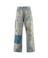 ＜SAINT MICHAEL＞PAINTER PANTS/DAMAGE/BLUE