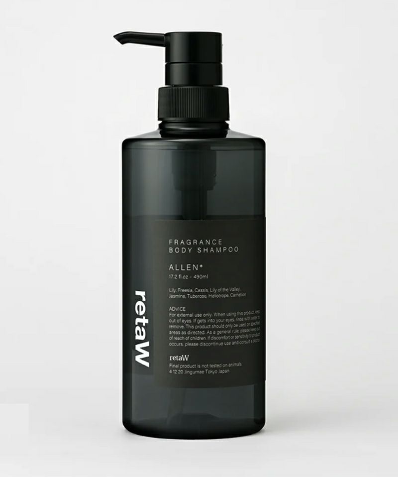 シャンプー retaw CONDITIONSHAMPOO & BODY SHAMPOO retaW＞body shampoo ALLEN | MAKES ONLINE STORE
