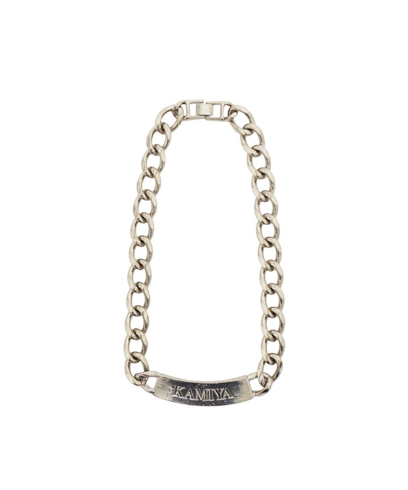 ＜KAMIYA＞"KAMIYA" ID Choker
