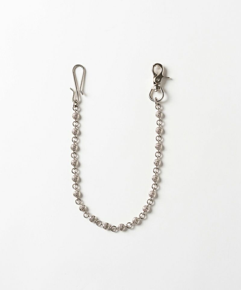 ＜KAMIYA＞“KMY” Ball Wallet Chain