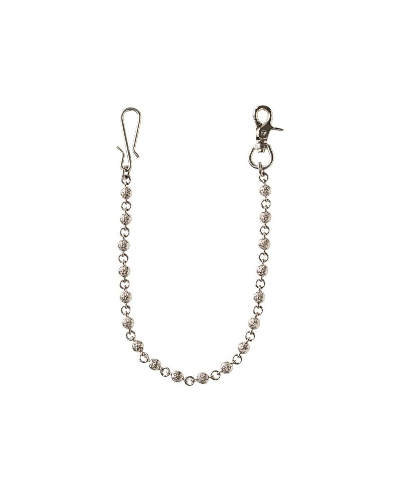 ＜KAMIYA＞“KMY” Ball Wallet Chain