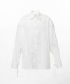 ＜KAMIYA＞Drawstring Cuff Shirt
