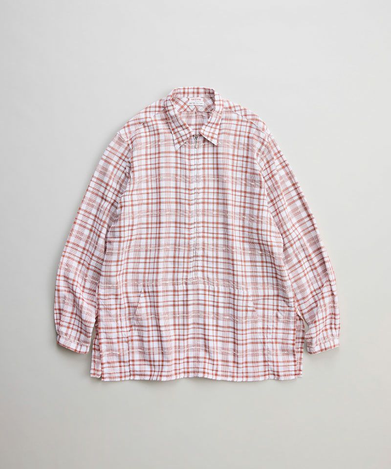 ＜NICENESS＞GIGLI(ロングジッププルオーバーシャツ)