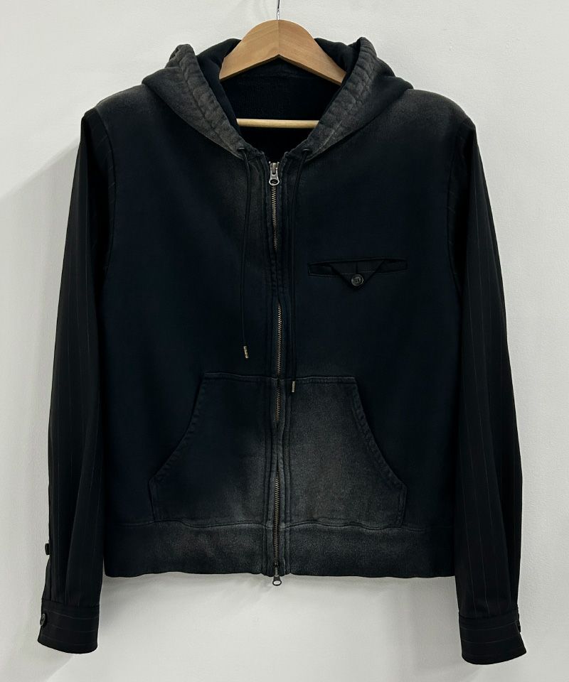 ＜KHOKI＞Combination Zip Hoodie