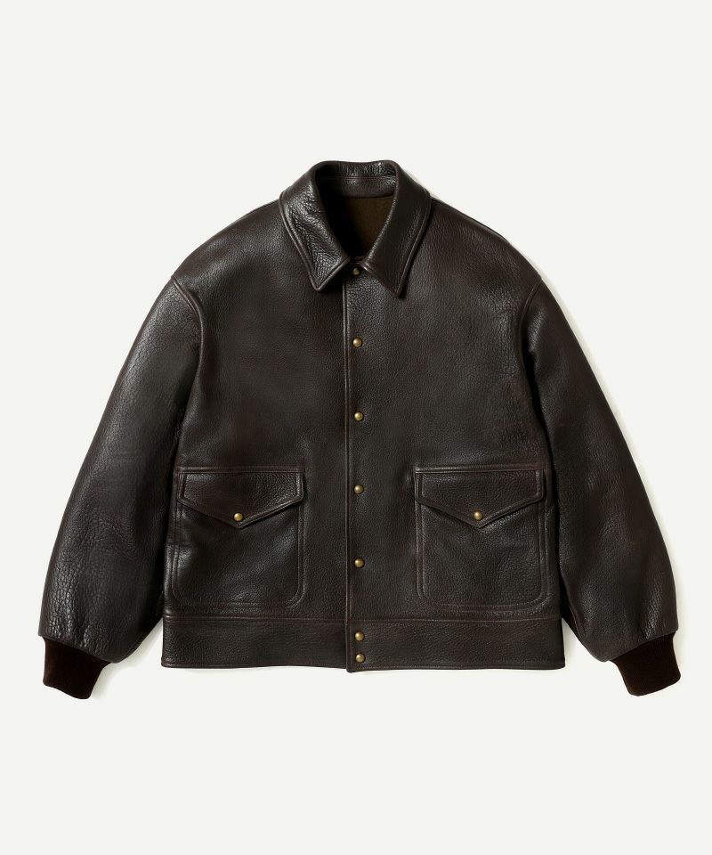 A.PRESSE＞Leather A-1 Flight Jacket | MAKES ONLINE STORE