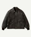 ＜A.PRESSE＞Leather A-1 Flight Jacket