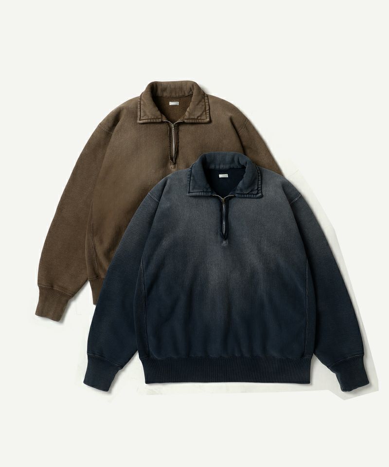 A.PRESSE＞Vintage Half Zip Sweatshirt | MAKES ONLINE STORE