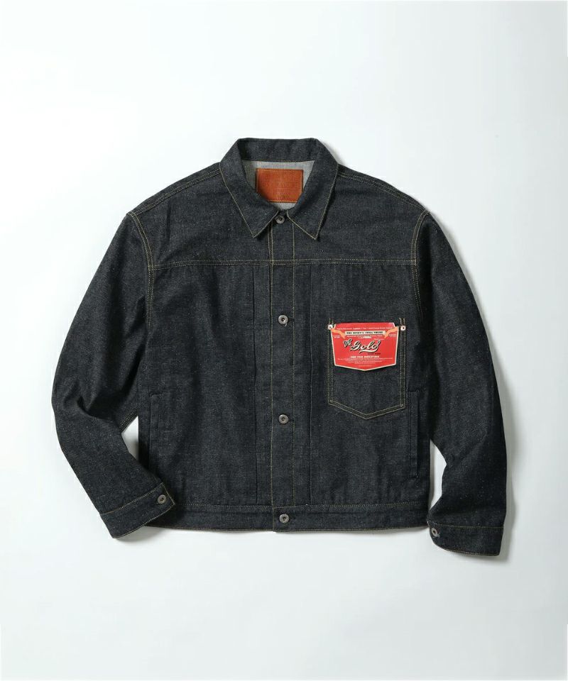 ＜GOLD＞11.5oz. DENIM BLOUSE WWⅡ MODEL