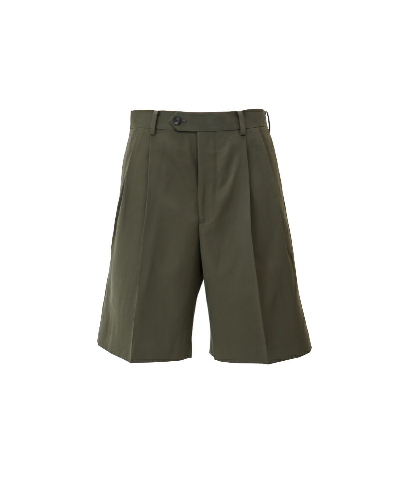 【25SS】LIGHT WOOL MAX GABARDINE SHORTS 25SS】LIGHT WOOL MAX GABARDINE SHORTS
