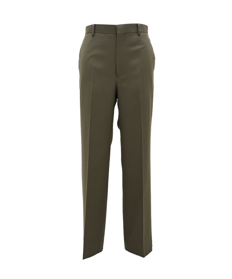 AURALEE＞LIGHT WOOL MAX GABARDINE SLACKS | MAKES ONLINE STORE