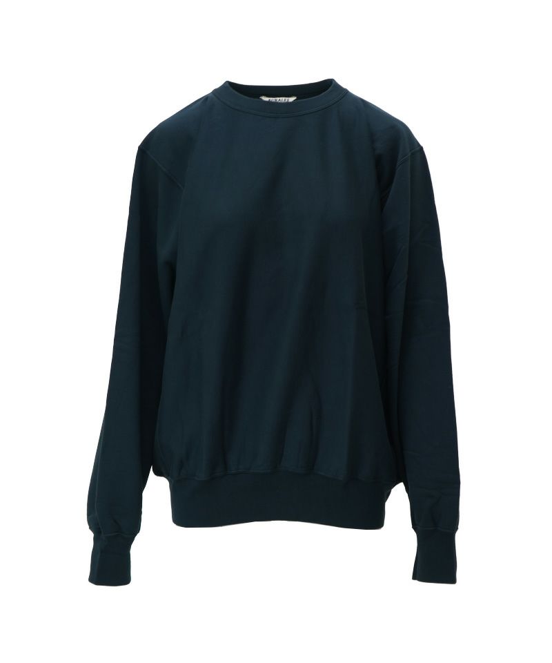 AURALEE＞ELASTIC HIGH GAUGE SWEAT P/O | MAKES ONLINE STORE