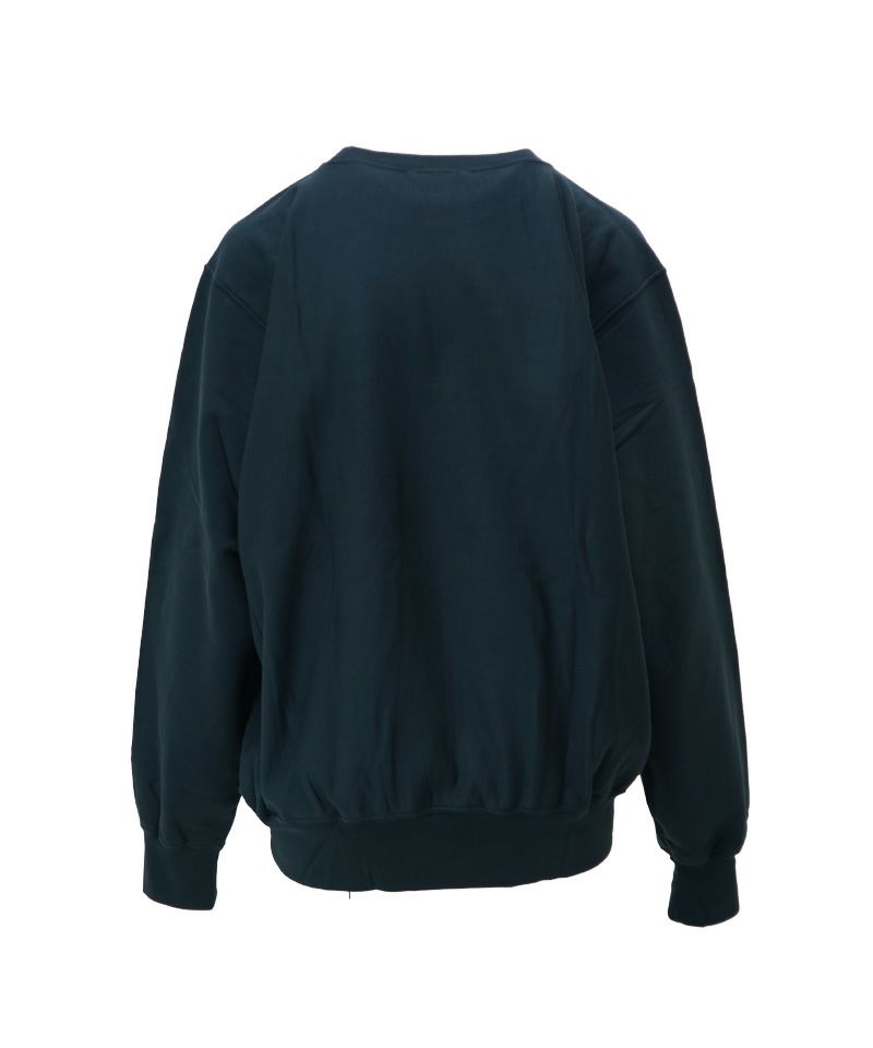 AURALEE＞ELASTIC HIGH GAUGE SWEAT P/O | MAKES ONLINE STORE