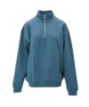 ＜AURALEE＞ELASTIC HIGH GAUGE SWEAT HALF ZIP P/O