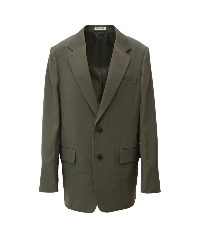 AURALEE＞LIGHT WOOL MAX GABARDINE JACKET | MAKES ONLINE STORE