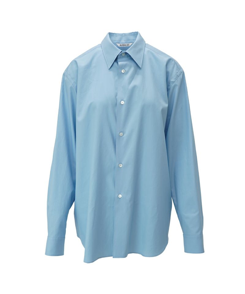 ＜AURALEE＞WASHED FINX TWILL SHIRT