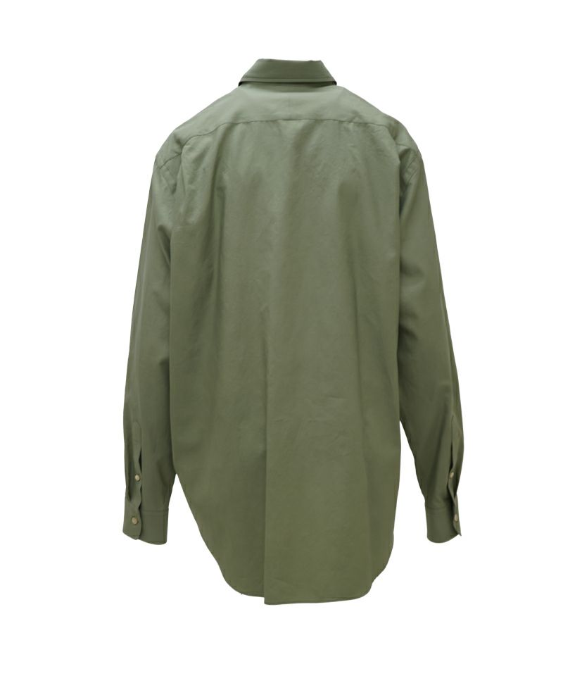 AURALEE＞WASHED FINX TWILL SHIRT | MAKES ONLINE STORE