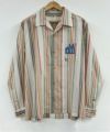 ＜KHOKI＞Hand-Embroidered Stripe Shirt