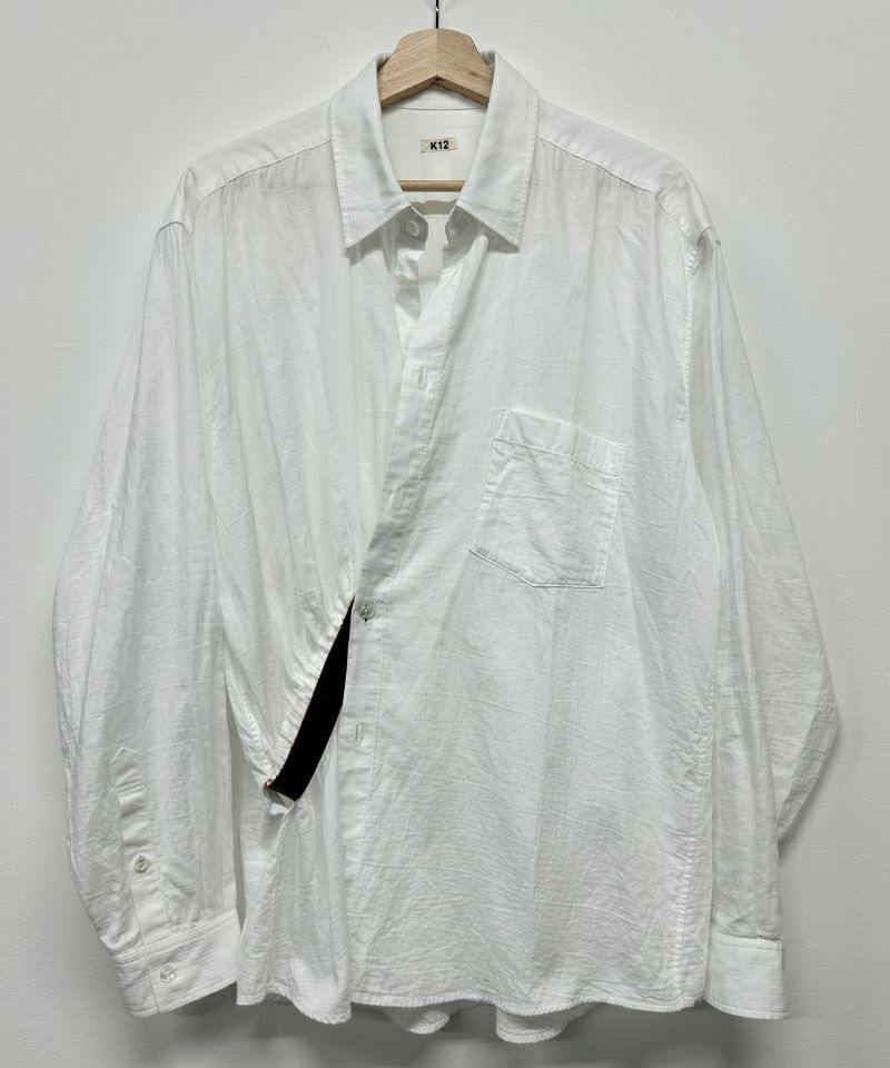 ＜KHOKI＞Asymmetric Shirt