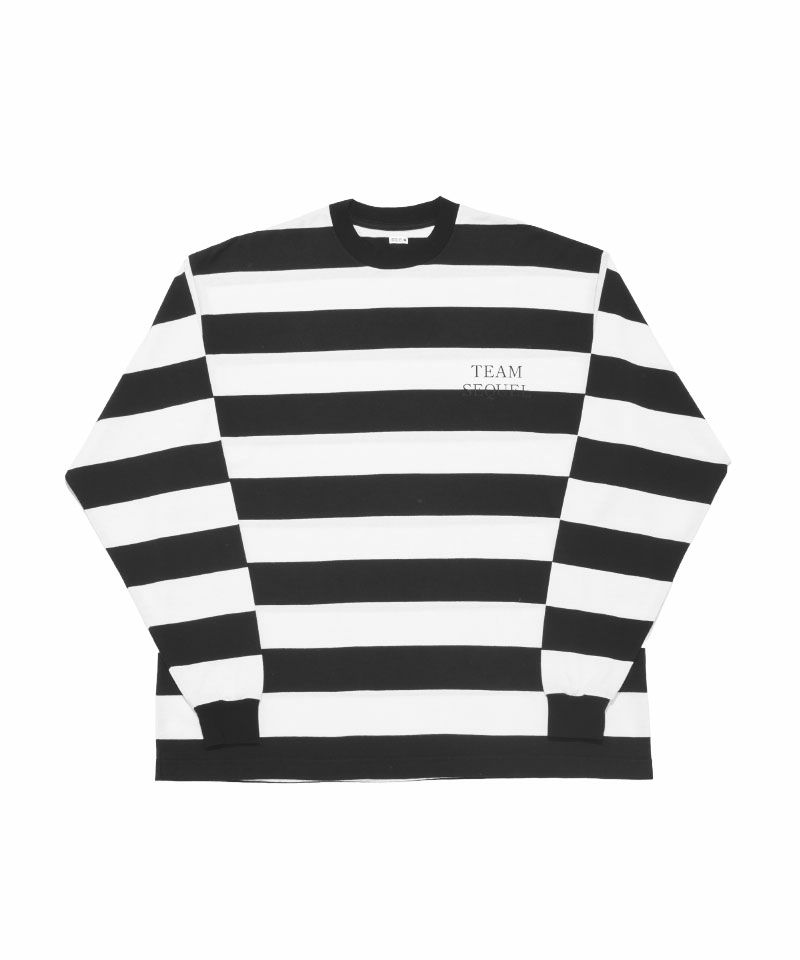 ＜SEQUEL＞BORDER LONG SLEEVE T-SHIRT (SQ-25AW-CS-06)