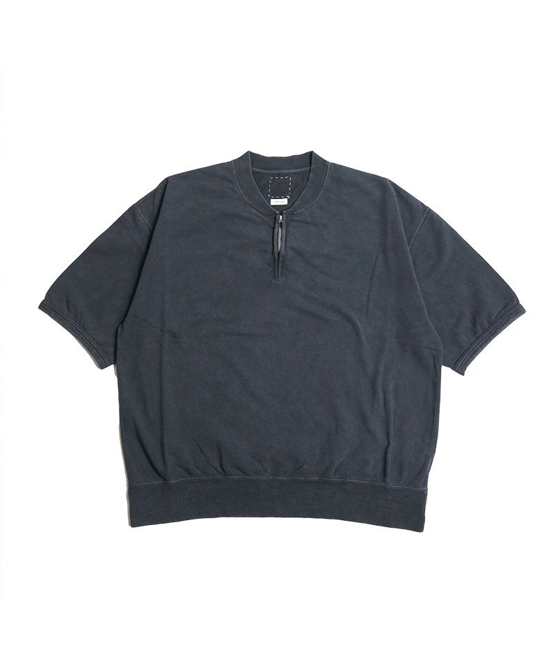 visvim＞MONDO HENLEY ZIP S/S DMGD | MAKES ONLINE STORE