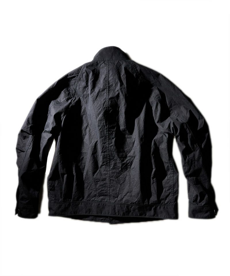 山内＞超高密度シールドコットンクロス・セミダブルジップジャケット