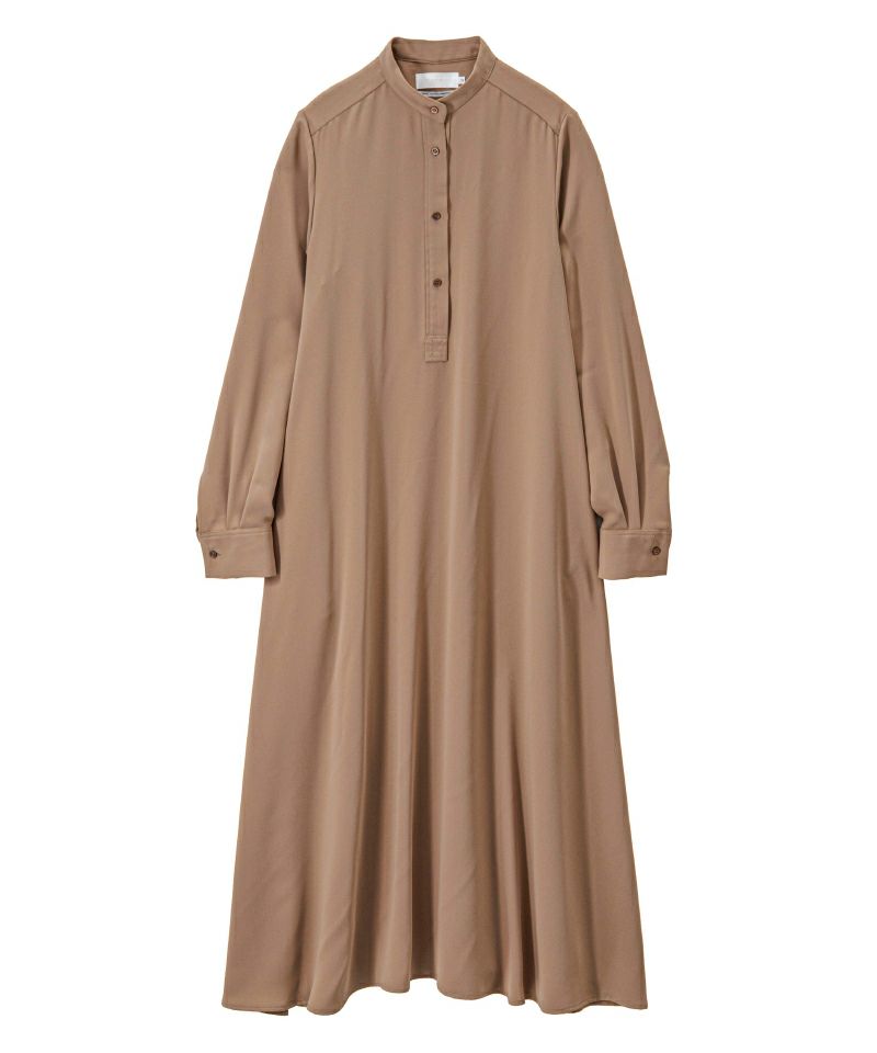 ＜Graphpaper＞Satin Band Collar Dress