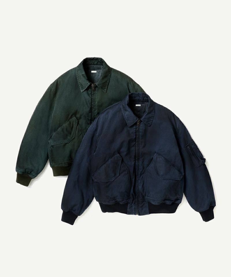 ＜A.PRESSE＞Vintage Silk CWU-45 Flight Jacket