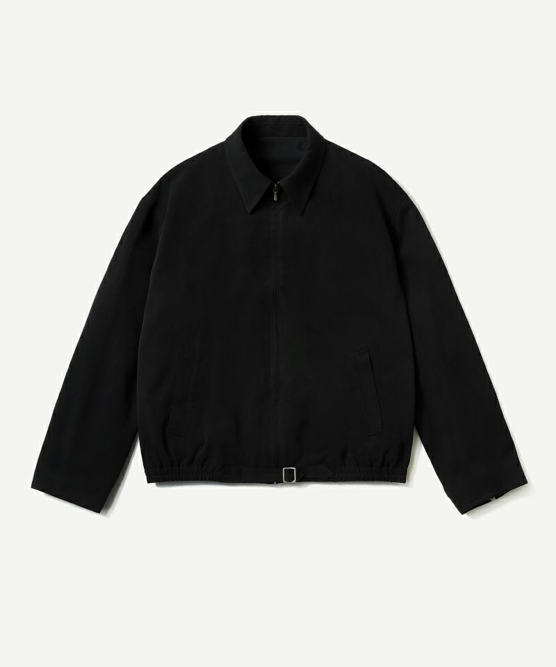 ＜A.PRESSE＞Washed Silk Souvenir Jacket