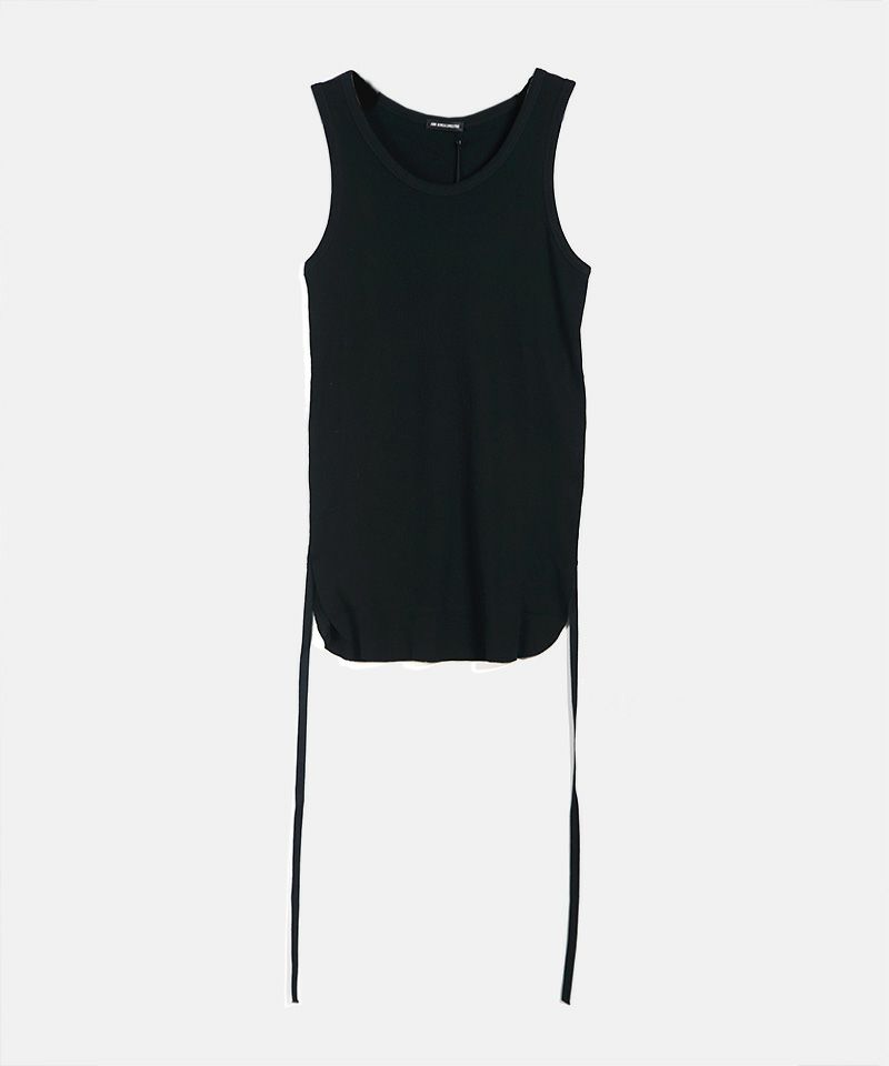 Ann Demeulemeester＞MARA WRINKLED CROPPED TANK TOP | MAKES ONLINE