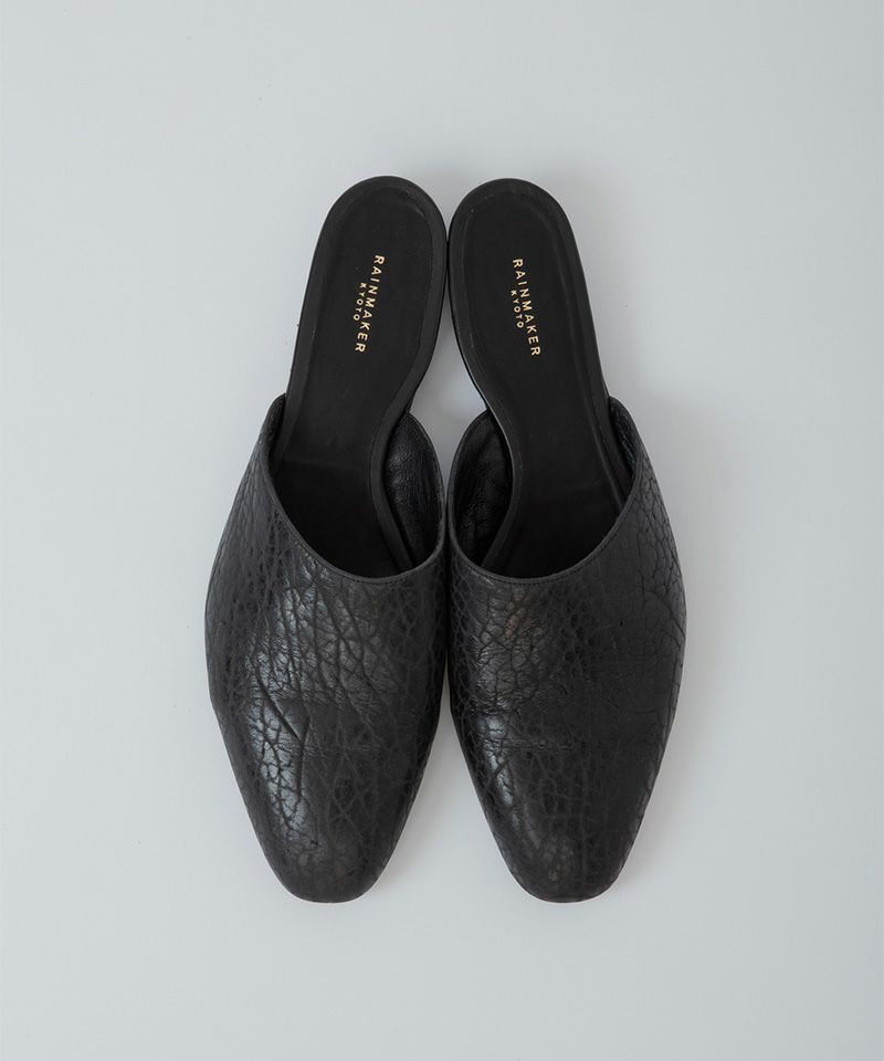 RAINMAKER＞LEATHER MULE | MAKES ONLINE STORE
