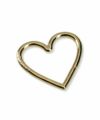 ＜BASICKS＞Gold Plating Heart Carbiner