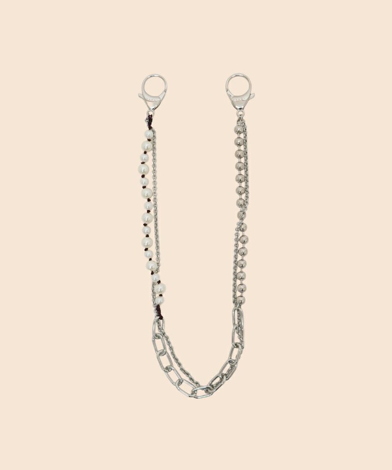＜MARNI＞METAL PEARLS CHARM