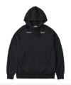＜ARTIST PROOF®＞Split Logo Hoodie Sweat Black