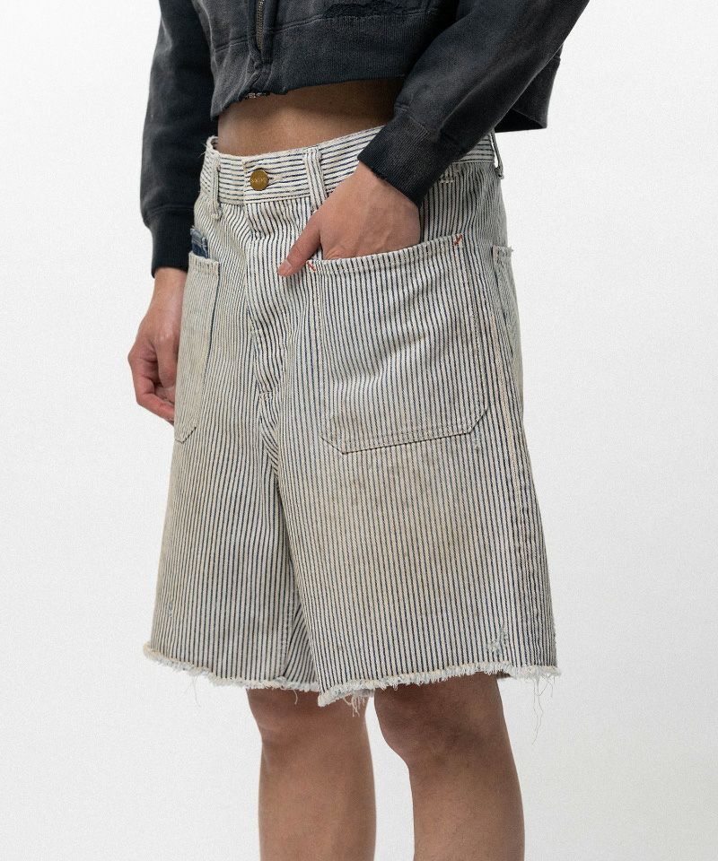 KAMIYA＞Hickory Work Shorts | MAKES ONLINE STORE
