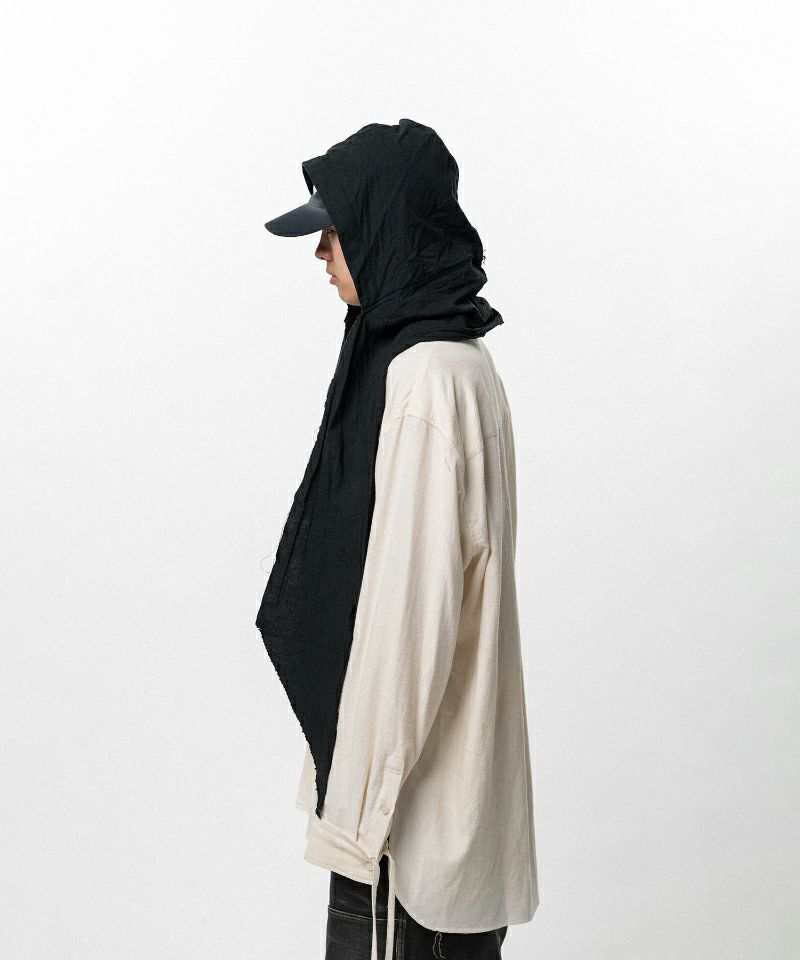 ＜KAMIYA＞CA4LA × KAMIYA Hooded Stole