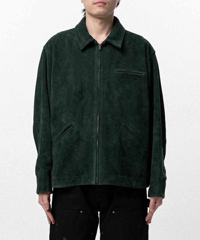 KAMIYA＞Distressed Suede Work Jacket | MAKES ONLINE STORE
