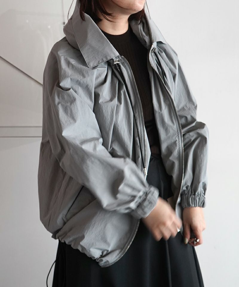 CINOH＞NYLON HOODIE BLOUSON | MAKES ONLINE STORE