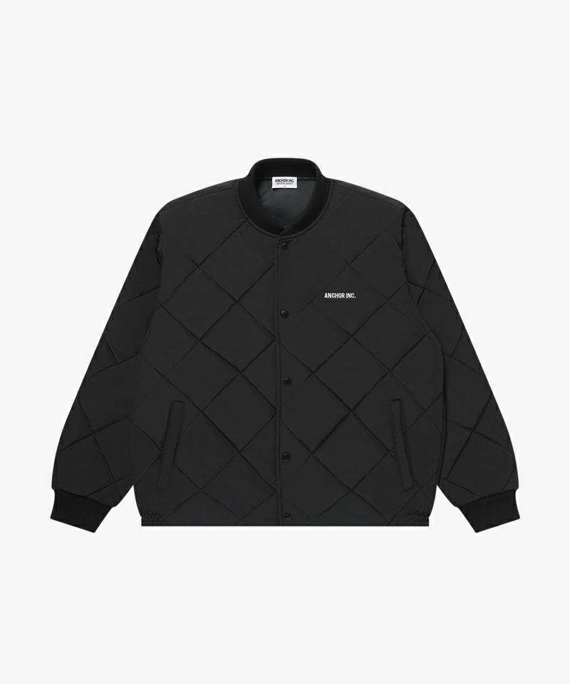 BOLD LOGO QUILTED JACKET