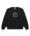 ＜BlackEyePatch＞RHINESTONED OG LABEL CREW SWEAT