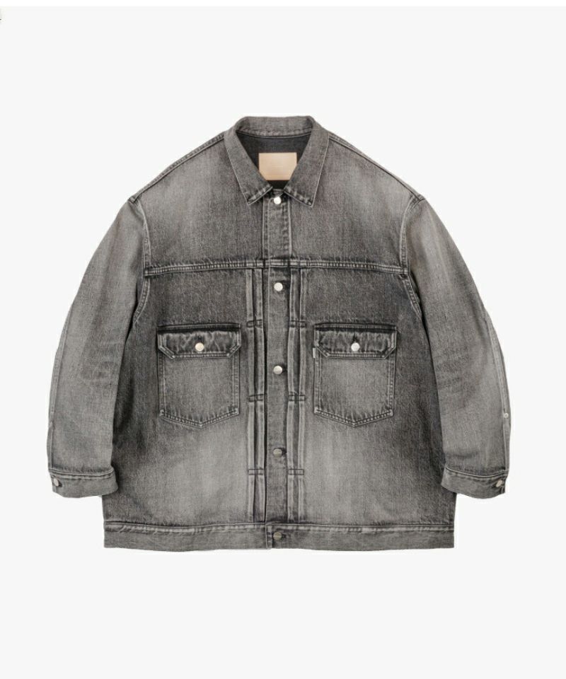 ＜Graphpaper＞Selvage Denim Jacket -LIGHT FADE-