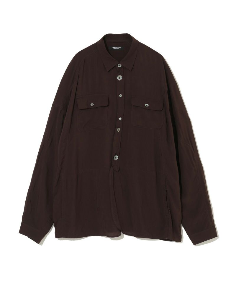 ＜UNDERCOVER＞Ryローンワッシャーコンオカ長袖シャツ