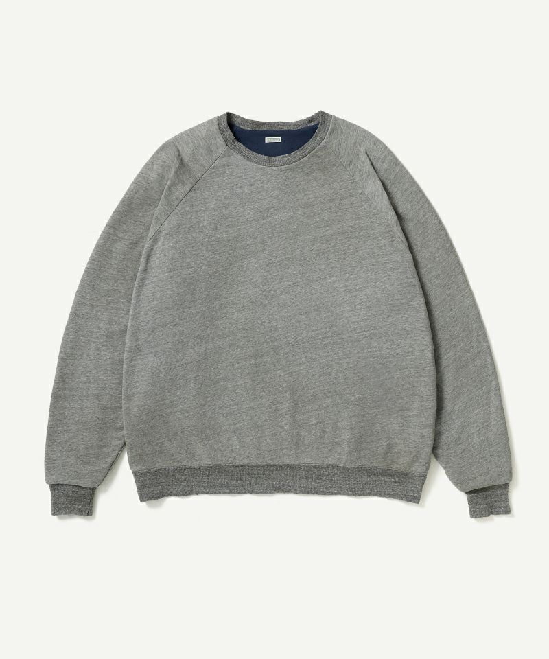 ＜A.PRESSE＞Vintage Light Weight Reversible SweatShirt