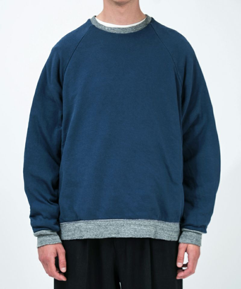 A.PRESSE＞Vintage Light Weight Reversible SweatShirt | MAKES