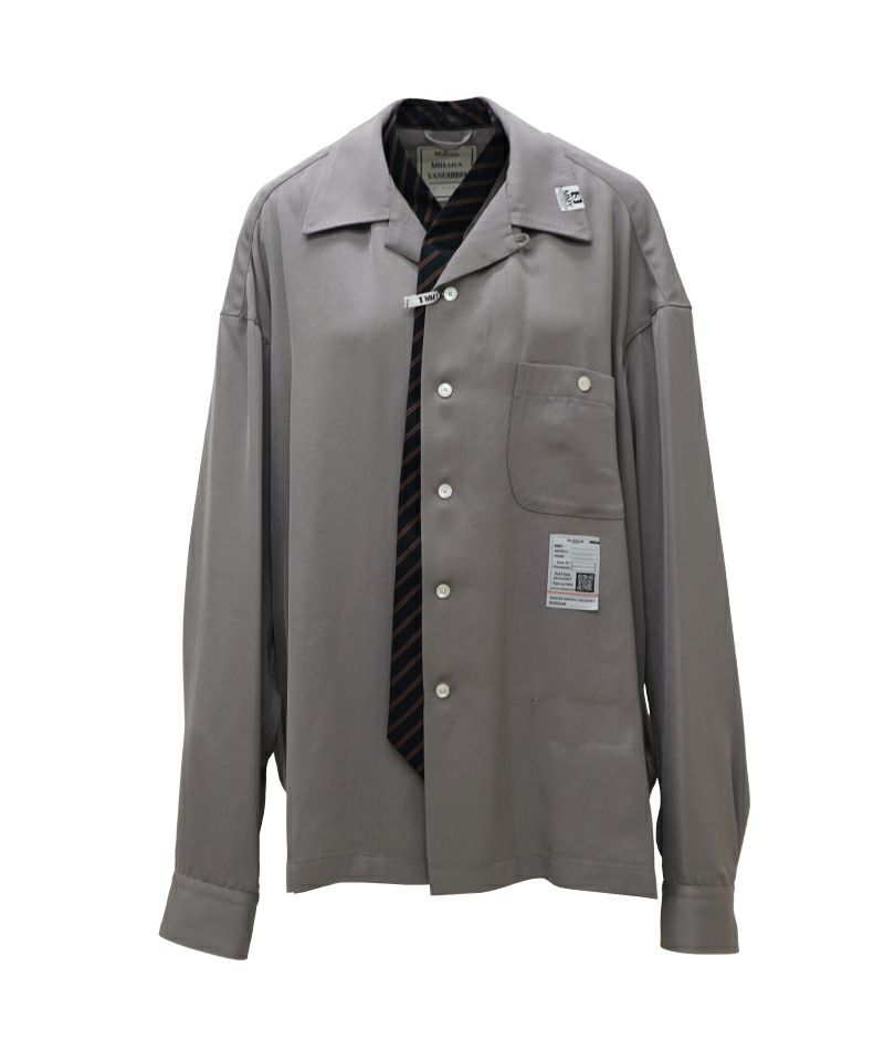 ＜MAISON MIHARAYASUHIRO＞ATTACED TIE L/S SHIRTS