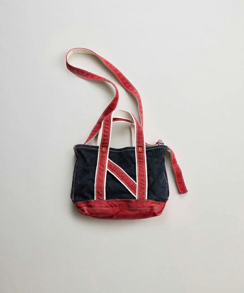 ＜NICENESS＞M.LESH (NNエイジドエフェクトショルダートートバック-ミニ)