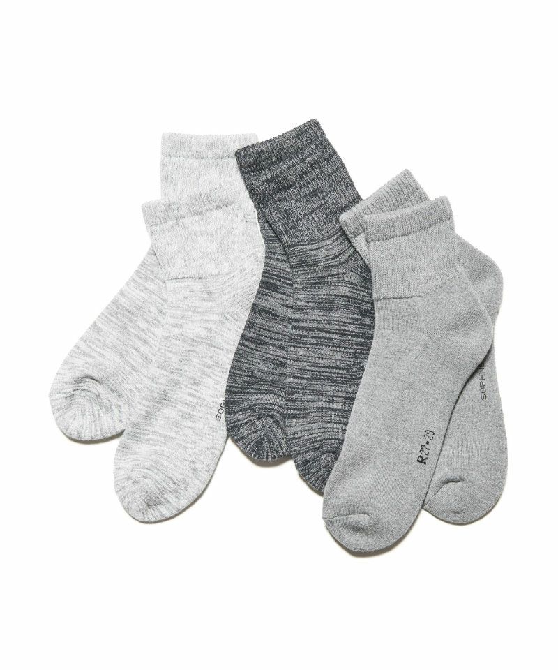 レッグウェア ansdotsloevner grey socks レッグウェア(メンズ) | MAKES ONLINE STORE